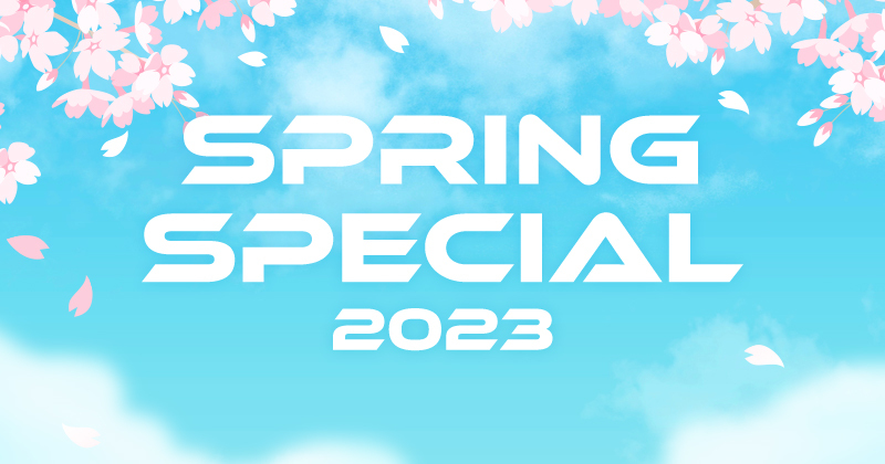 SPRING SPECIAL 学生証風SPECIAL PHOTOプレゼント